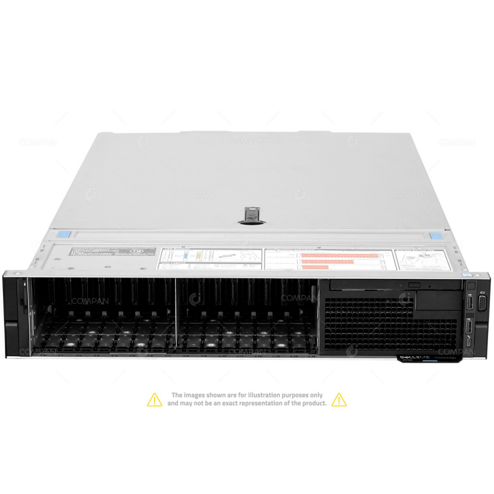 Dell PowerEdge R740 16SFF 2x Xeon Silver 4215 192 GB RAM Rails